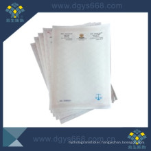 Anti-Counterfeiting Watermark Printing Security Paper